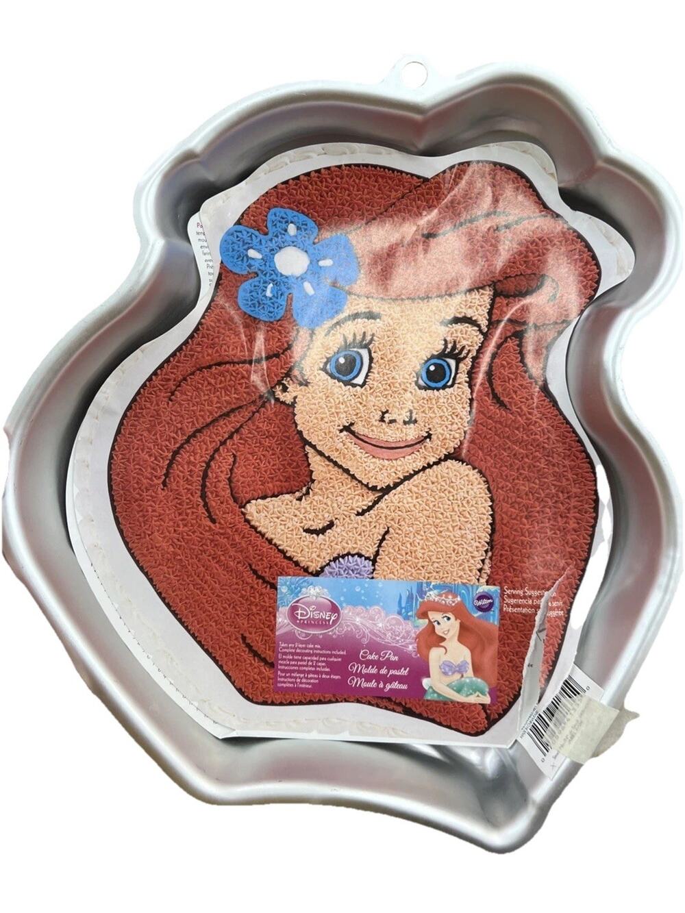 Wilton Disney Princess ARIEL LITTLE MERMAID Cake Pan Baking Mold 2105-4355